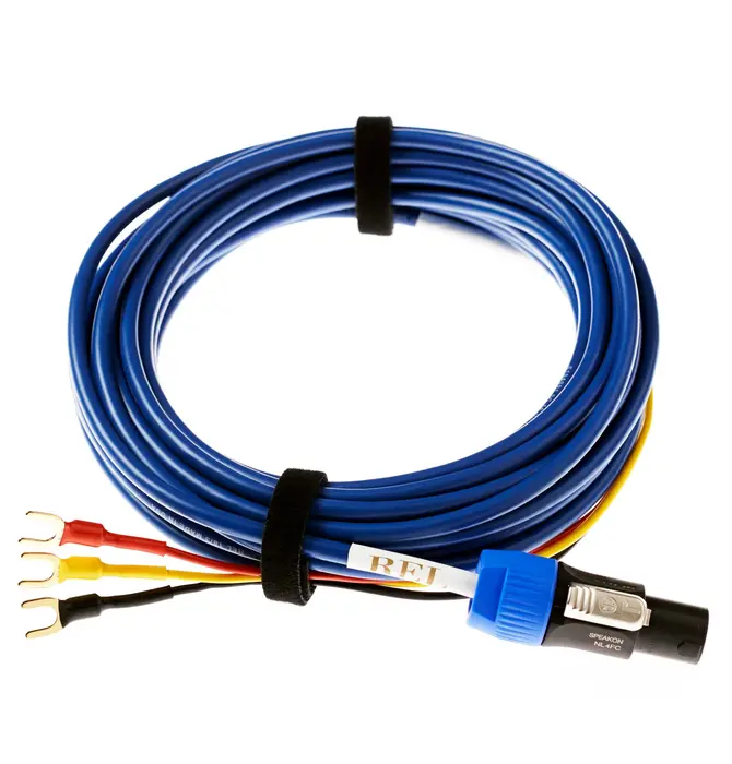 REL Acoustics Baseline Blue Hi Level Subwoofer Cable 3 meter , Showroom Demo Cable in Mint Condition