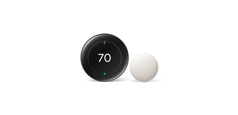Google Nest Learning Thermostat + Nest Thermostat Sensor