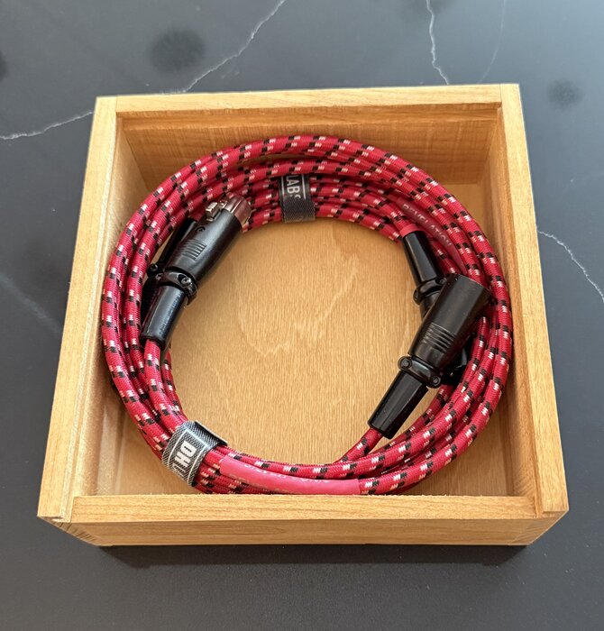 DH Labs Revelation Interconnect Cables Ultimate XLR 2 Meter/Pair , OPEN BOX !