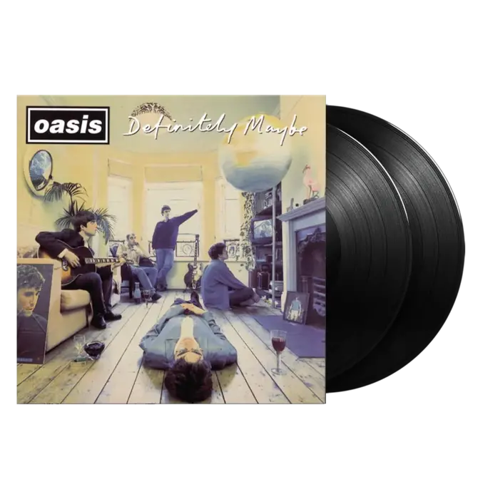 Oasis - Definitely Maybe , Remastered Gatefold 2LP 180 Gram Vinyl