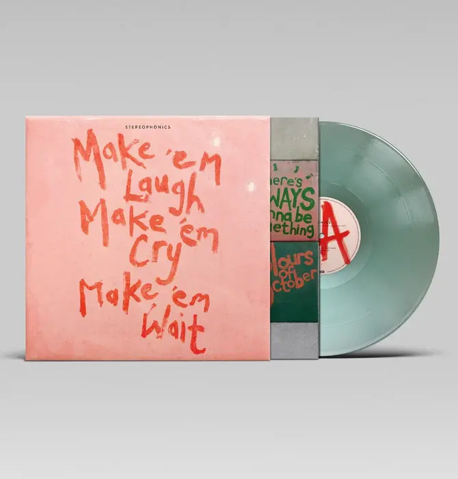 Stereophonics - Make 'em Laugh, Make 'em Cry , Make 'em Wait , 180 Gram Vinyl Record, Coke Bottle Clear