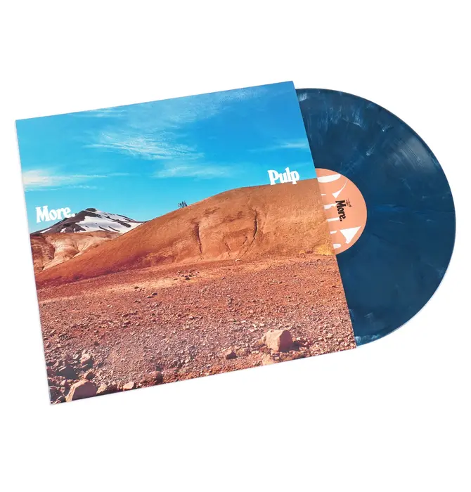 PULP - More Pulp - Pressed on Limited Edition Blue Sky Thinking Vinyl