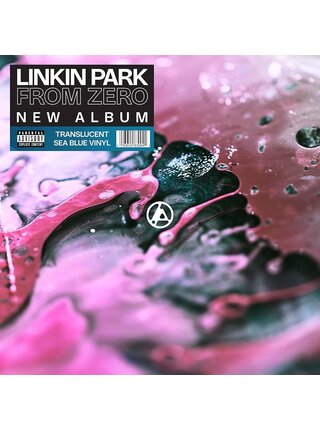 LINKIN PARK - From Zero , Translucent Sea Blue Vinyl