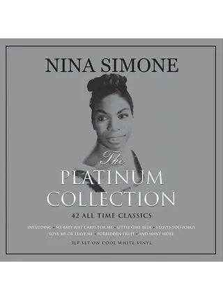 Nina Simone - The Platinum Collection , 42 All Time Classics on White Vinyl , 3LP Set