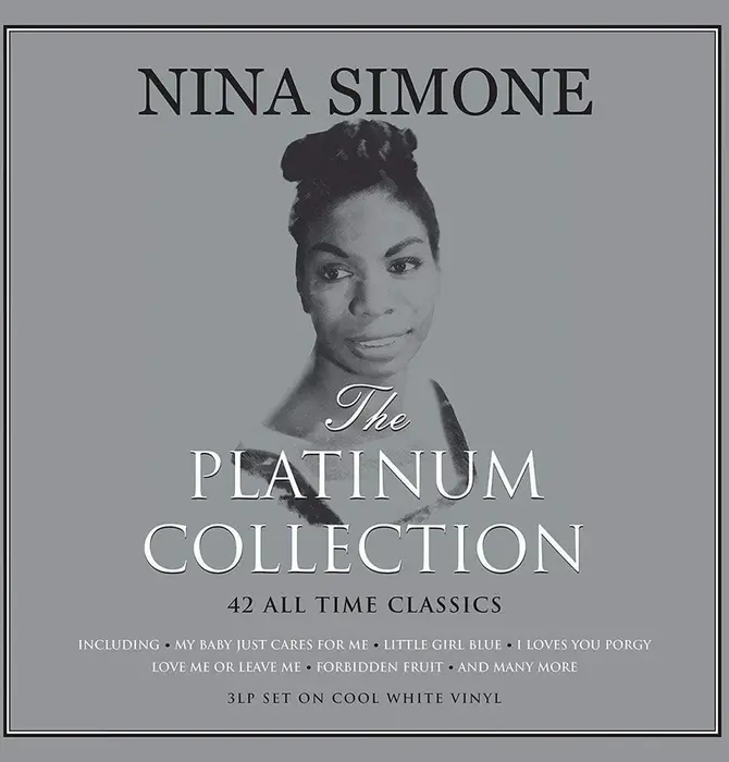 Nina Simone - The Platinum Collection , 42 All Time Classics on White Vinyl , 3LP Set