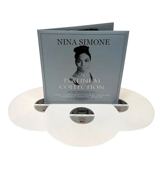 Nina Simone - The Platinum Collection , 42 All Time Classics on White Vinyl , 3LP Set