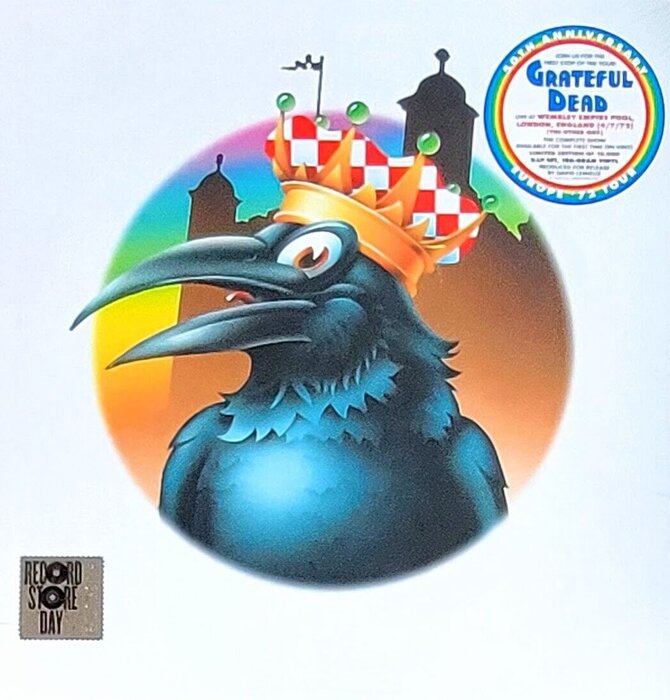Grateful Dead - 50th Anniversary Europe 1972 Tour , LIVE at WEMBLEY EMPIRE POOL, London , 5 LP Limited Edition 180 Gram Vinyl Set