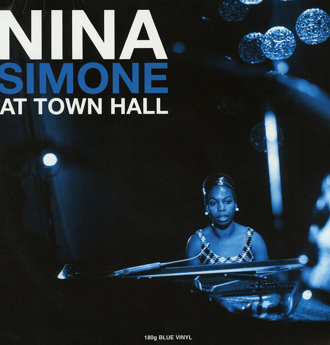 Nina Simone - At Town Hall , 180 Gram Blue Vinyl