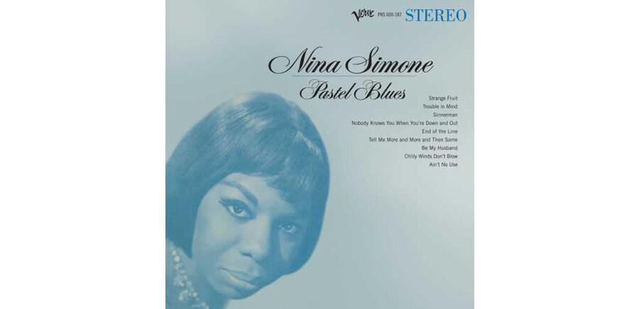 Nina Simone "Pastel Blues" 180 Gram Vinyl Stereophonic Vinyl , Audiophile Vinyl Reissue from Acoustic Sounds