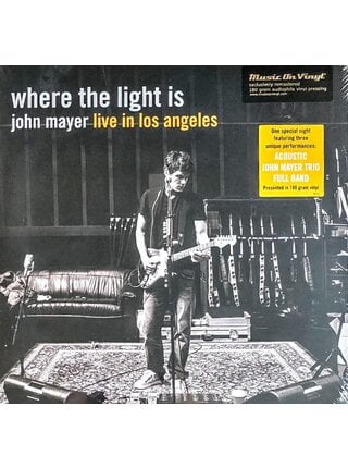 John Mayer - Where The Light Is , Live in Los Angeles , 180 Gram Audiophile Vinyl Pressing , 4 x LP's