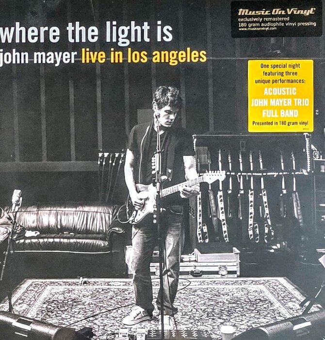 John Mayer - Where The Light Is , Live in Los Angeles , 180 Gram Audiophile Vinyl Pressing , 4 x LP's