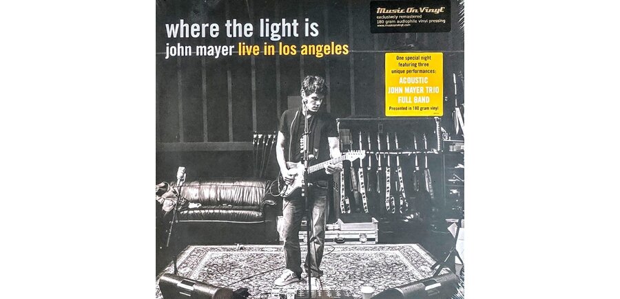 John Mayer - Where The Light Is , Live in Los Angeles , 180 Gram Audiophile Vinyl Pressing , 4 x LP's