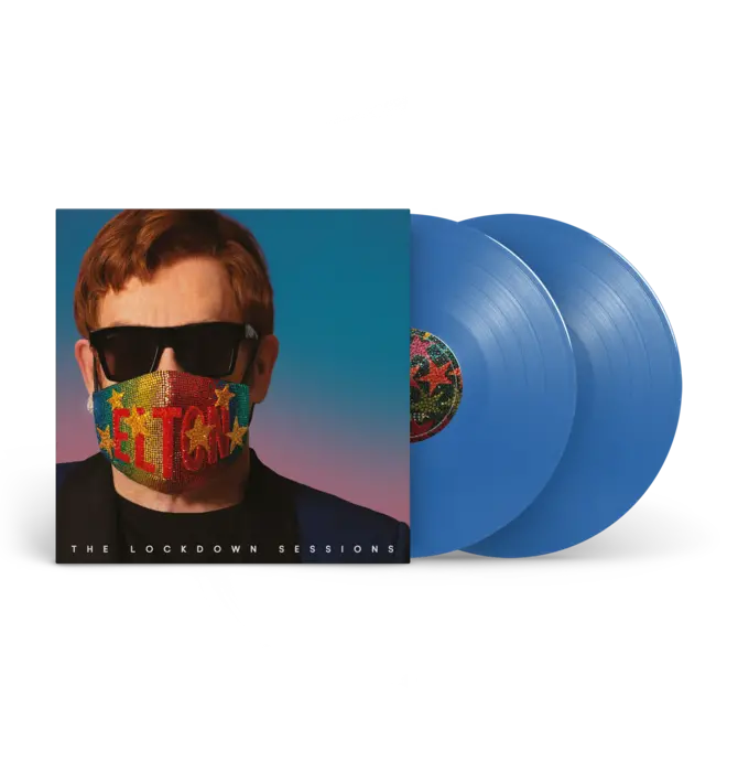 Elton John - The Lockdown Sessions ( X ) 2 LP's on Blue Vinyl