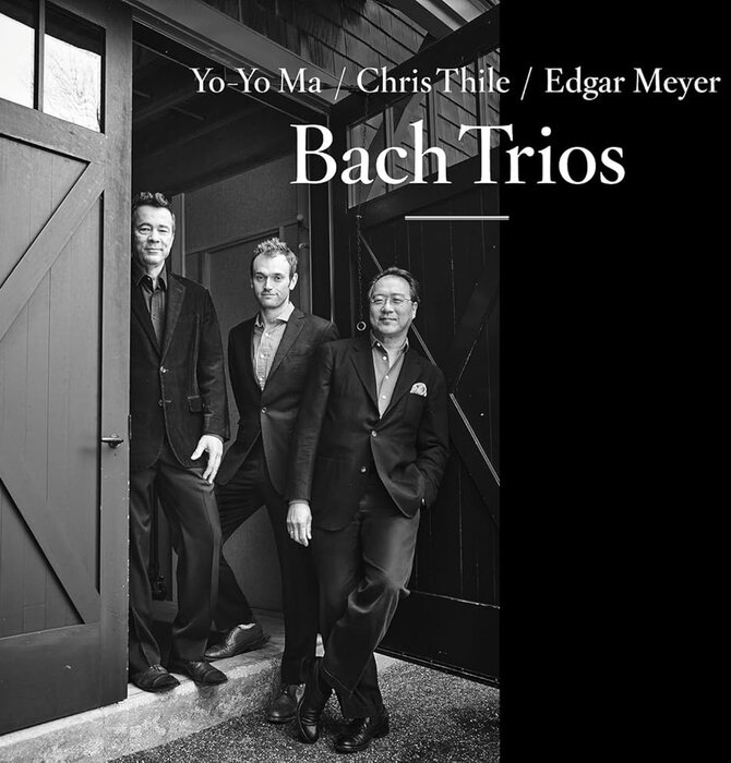YO-YO MA , Chris Thile & Edgar Meyer , Bach Trios, Double LP Vinyl