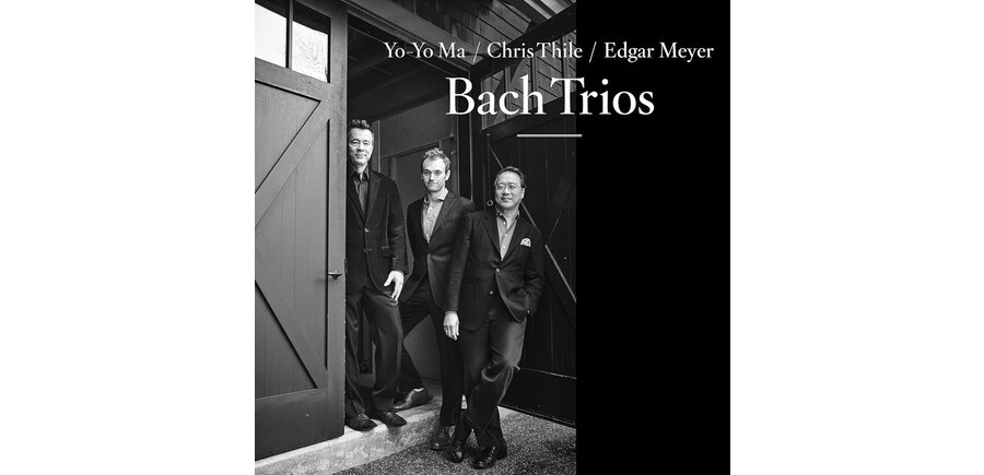YO-YO MA , Chris Thile & Edgar Meyer , Bach Trios, Double LP Vinyl