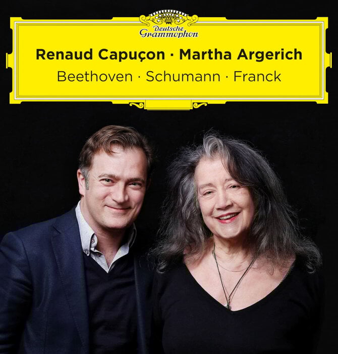 Renaud Capucon and Martha Argerich - Beethoven / Schumann / Franck , 180 Gram Audiophile Grade 2LP Vinyl