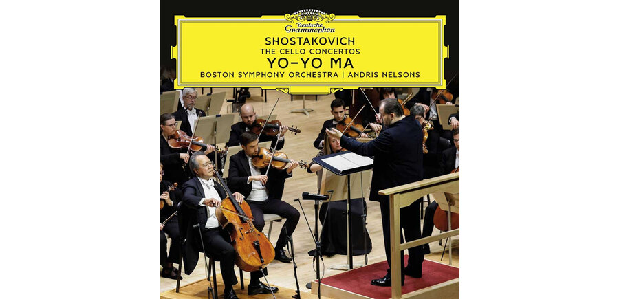 YO-YO MA and Andris Nelsons with The Boston Symphony Orchestra , Shostakovich : The Cello Concertos ( 2 LP 180 Gram Vinyl )