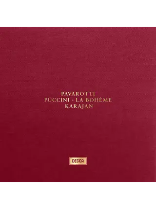Luciano Pavarotti & Herbert Von Karajan with The Berlin Philharmonic , Puccini: La Bohéme , Limited Edition 2 LP Deluxe Box Set