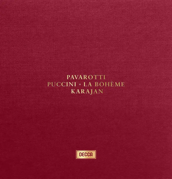 Luciano Pavarotti and herbert Von Karajan with The Berlin Philharmonic , Limited Edition 2 LP Deluxe Box Set