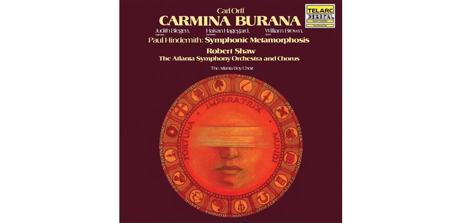 Orff - Carmina Burana , Shaw Robert with The Atlanta Symphony Orchestra & Chorus , 2 LP Vinyl
