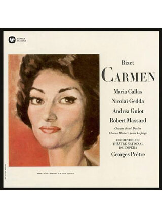 Maria Callas - Bizet , 3 LP 180 Gram Audiophile Grade Vinyl