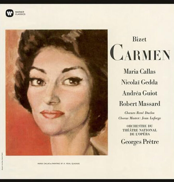 Maria Callas - Bizet , 3 LP 180 Gram Audiophile Grade Vinyl