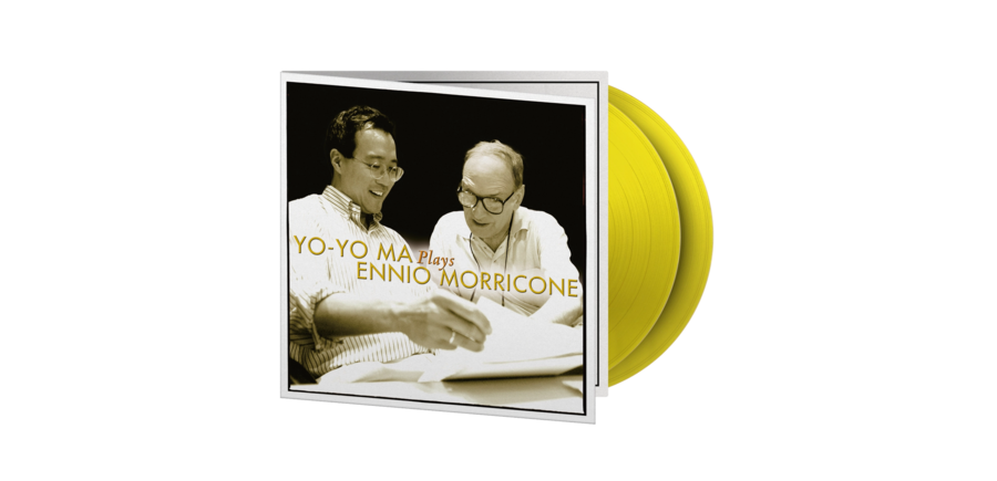 YO-YO MA plays Ennio Morricone . 2LP Translucent Yellow 180 Gram Vinyl , Numbered Limited Edition