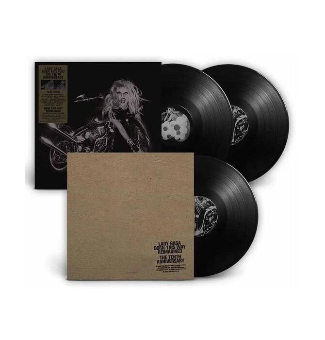 Lady Gaga - Born This Way , The 10th. Anniversary Album , 3 LP Vinyl Set