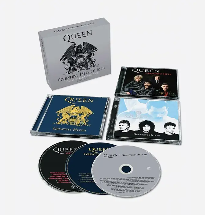 Queen - The Platinum Collection Greatest Hits I, II & III , Triple CD, OPEN BOX !