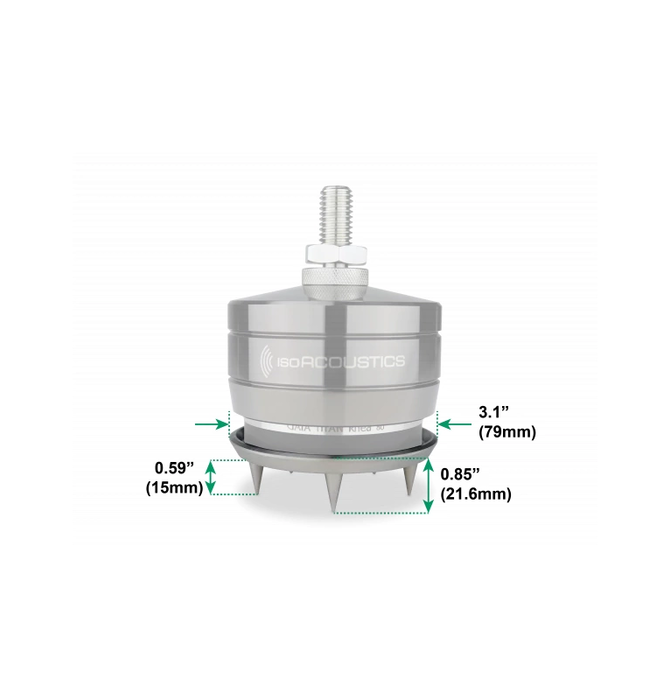 IsoAcoustics - GAIA-TITAN Carpet Disks ( Pack of 4 )