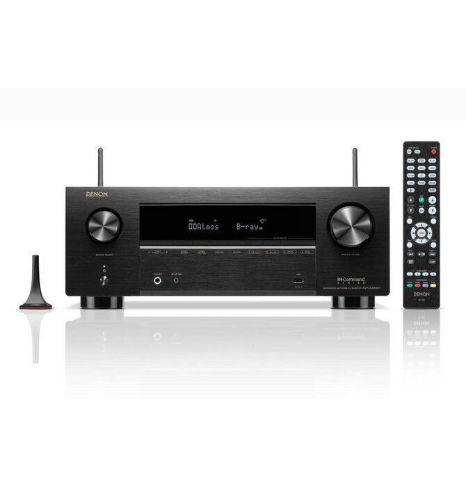 Denon - AVR-X2800H 7.2 Channel ( 5.2.2 Dolby Atmos ) 8K AV Receiver