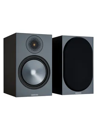 Monitor Audio - Bronze 100 Bookshelf Speakers ( Pair ), Black