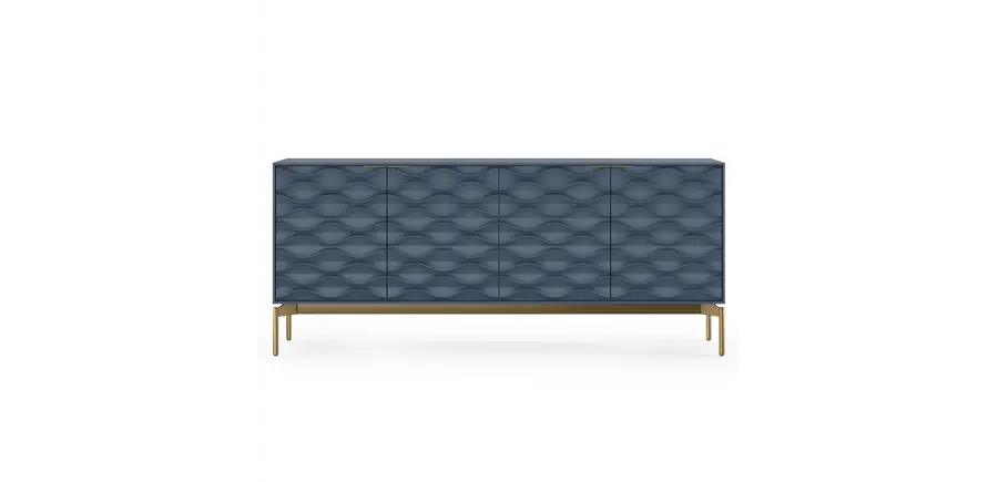 BDI - Ripple 7629 4-Door Storage Credenza