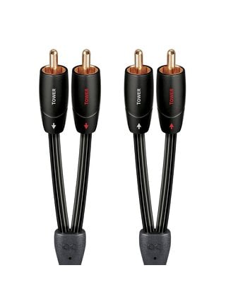AudioQuest - Tower Analog RCA to RCA Audio Interconnect Cable Tower 0.6 meter, USED !