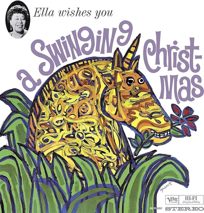 Ella Fitzgerald - Ella Wishes You A Swinging Christmas , 180 Gram Vinyl Record by Verve Acoustic Sounds Series