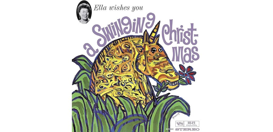 Ella Fitzgerald - Ella Wishes You A Swinging Christmas , 180 Gram Vinyl Record by Verve Acoustic Sounds Series
