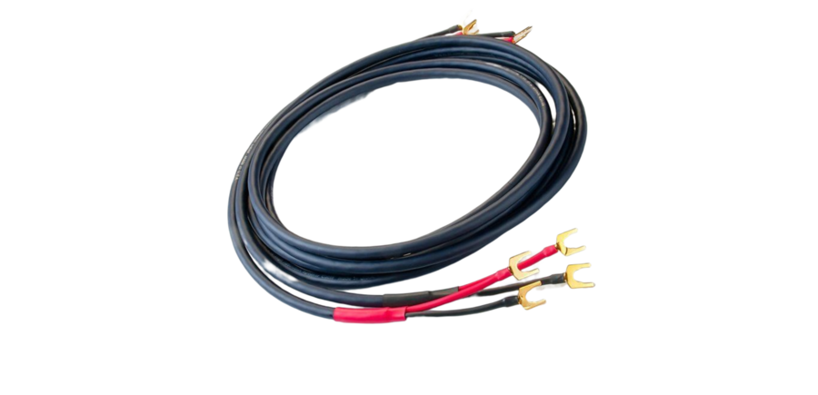 DH Labs - T-14 18' Speaker Cable Pair , Gold-plated Spade to Spade Connectors, OPEN BOX !