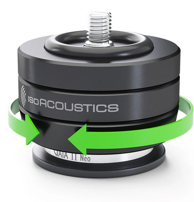 IsoAcoustics - GAIA II Neo Speaker Isolation Feet ( Pack of 4 )