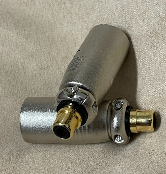 Burmester RCA to XLR Cable Adapters ( Sold as Pair ) Female RCA to Male XLR