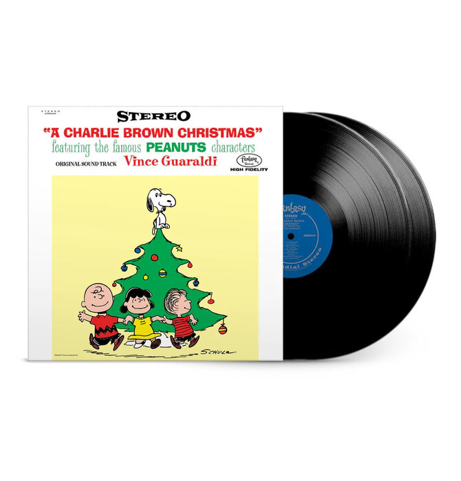 Vince Guaraldi Trio - Charlie Brown Christmas , 180 Gram Audiophile Grade 2 LP Vinyl