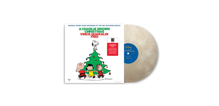 Vince Guaraldi Trio - Charlie Brown Christmas , 60th Anniversary Snowstorm Colored Vinyl