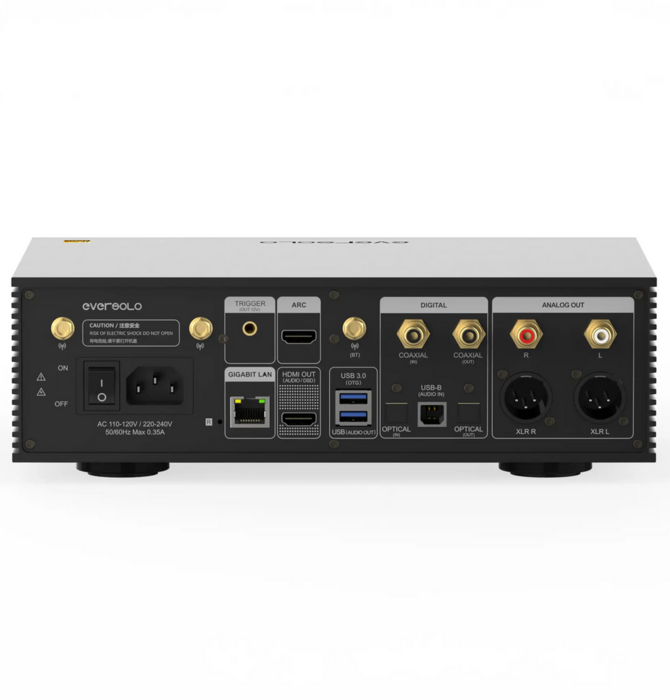 Eversolo - DMP- A6 Music Streamer & DAC , Generation 2, Black