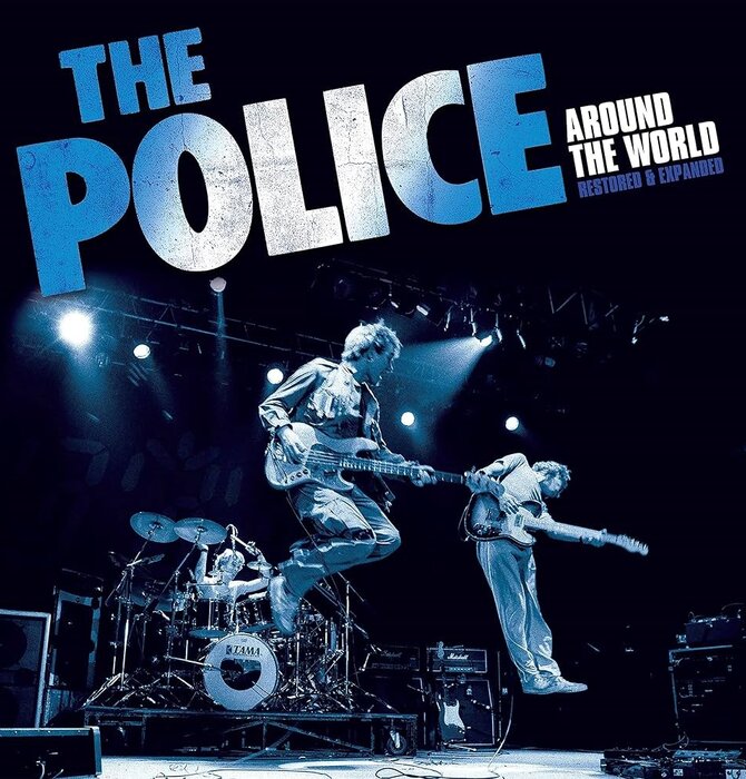 The Police - Around The World , Restored and Expanded Edition on Blue Vinyl