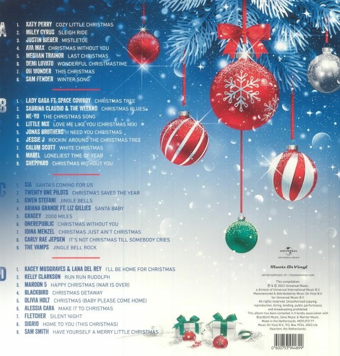 The Greatest Christmas Songs of The 21st Century , 2 LP 180 Gram Audiophile Grade Vinyl, Limited to 500 Copies