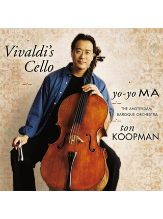 YO-YO MA, Vivaldi's Cello, 2 x LP Crystal Clear 180 Gram Audiophile Grade Vinyl
