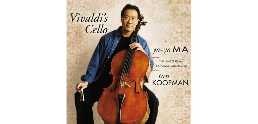 YO-YO MA, Vivaldi's Cello, 2 x LP Crystal Clear 180 Gram Audiophile Grade Vinyl