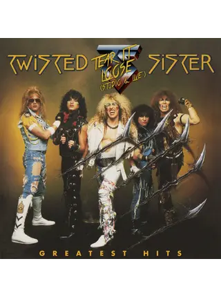 Twisted Sister - Greatest Hits , Limited Anniversary Edition on Clear Red Double Vinyl