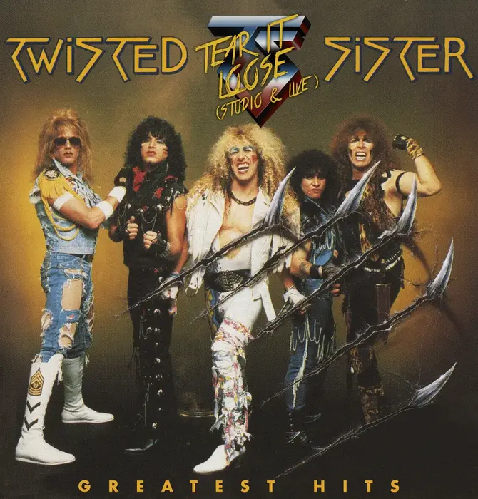 Twisted Sister - Greatest Hits , Limited Anniversary Edition on Clear Red Double Vinyl