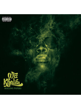 Wiz Khalifa - Rolling Papers  ( X ) , On 2LP Green Vinyl