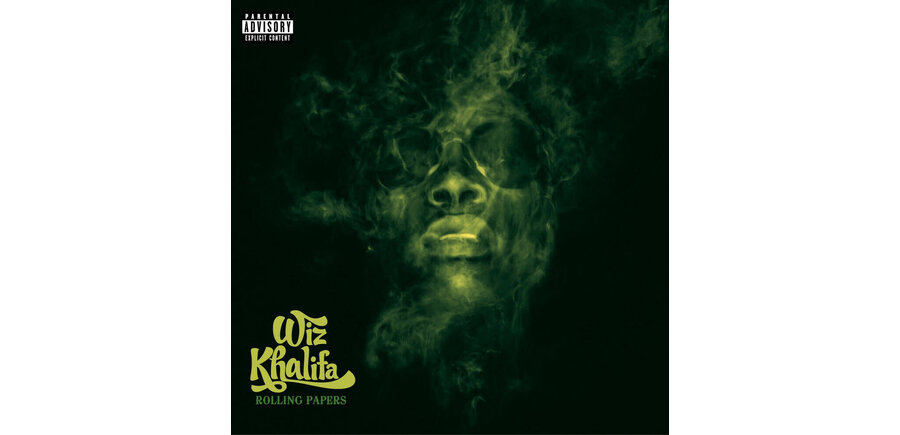 Wiz Khalifa - Rolling Papers  ( X ) , On 2LP Green Vinyl